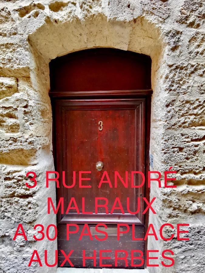 Appartement A 50 M De La Place Aux Herbes Uzès Zewnętrze zdjęcie